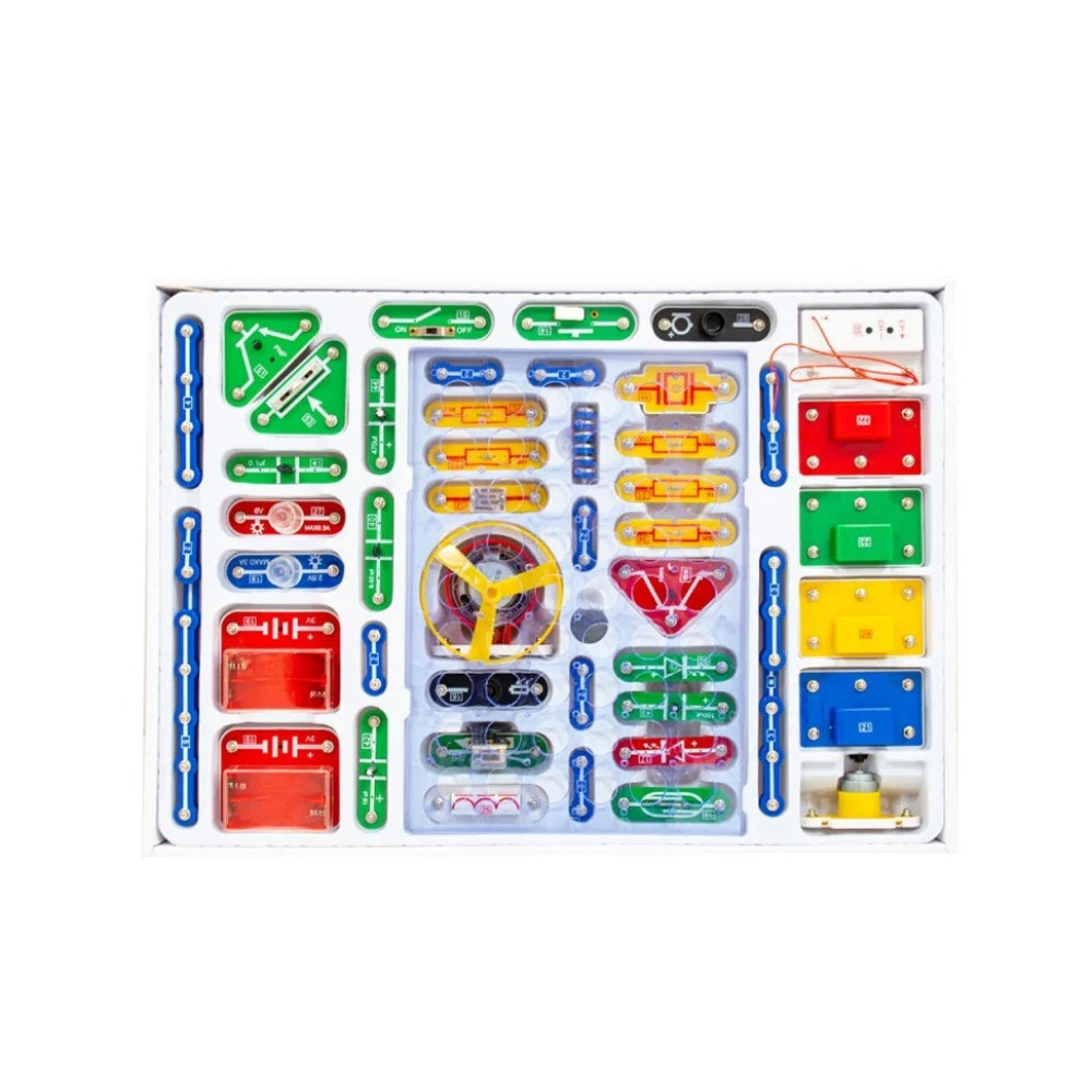 Електронний конструктор "320 СХЕМ" DOKA D70707 звук та світло