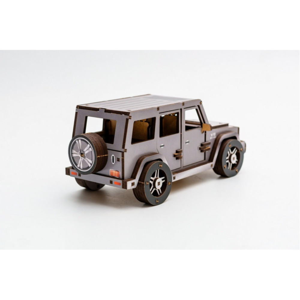 Деревянный 3D конструктор "Gelandewagen" Puz-26914, 109 деталей