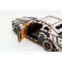 Деревянный 3D конструктор "Muscle car GT" Puz-00639, 162 детали, белый