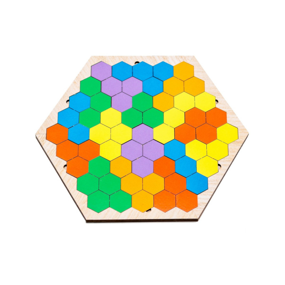 Настільна гра-пазл, що розвиває "Шестикутник" Арт-22079, 20 елементів