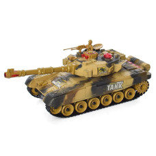 Танк на радіокеруванні 9995(Sand) звук, світло, рухома кабіна