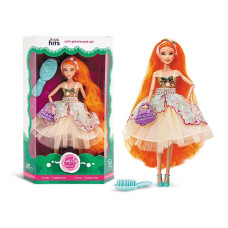 Дитяча іграшкова Лялька "Emily Romantic" KH23/014 з гребінцем