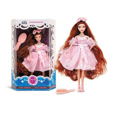 Детская игрушечная Кукла "Emily Romantic" KH23/006 с расческой