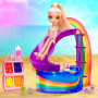 Детский игровой набор с куклой серии "Littles" - Счастливый праздник в бассейне Rainbow High 522249