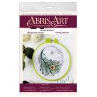 Набор для вышивания крестиком "Узор весны" AHM-040 с пяльцем