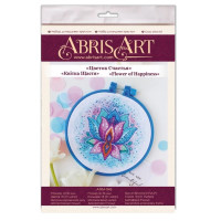 Набор для вышивания крестиком "Цветок Счастья" AHM-046 с пяльцем