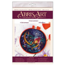 Набор для вышивания крестиком "Светлячки" AHM-053 с пяльцем