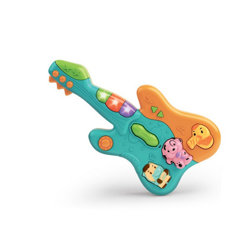 Детская музыкальная игрушка "Гитара" 8644_гітара_блакитна