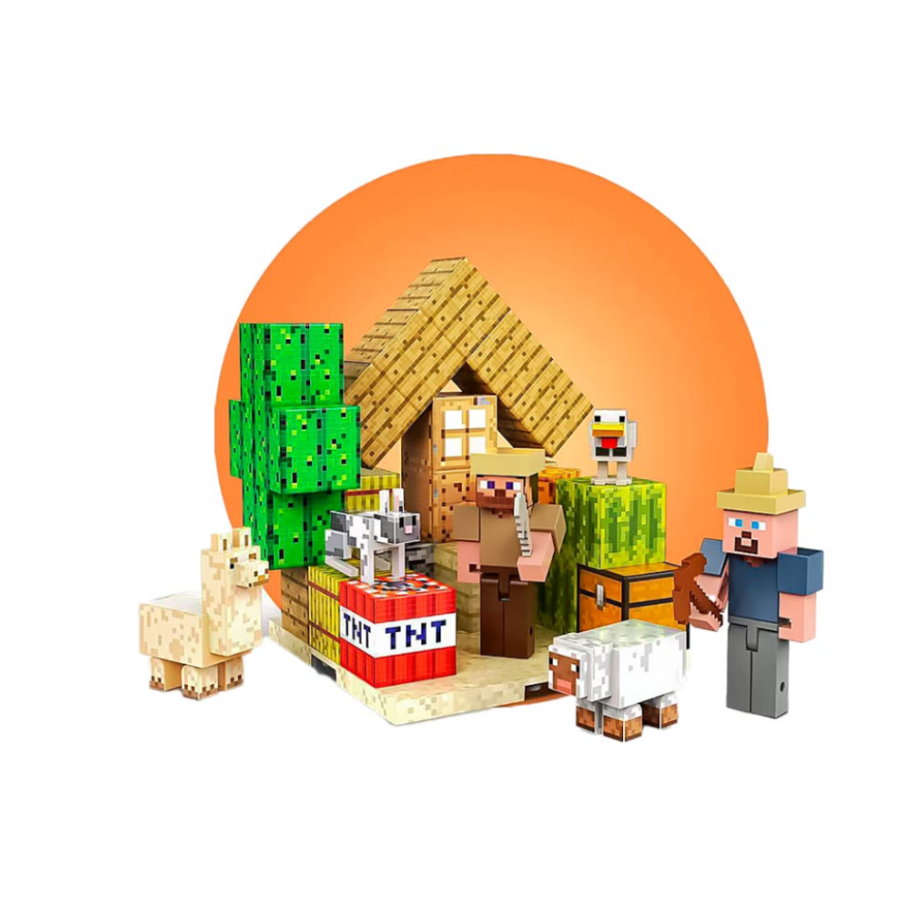 Дитячий магнітний конструктор "Майнкрафт" T9936, 73 деталі