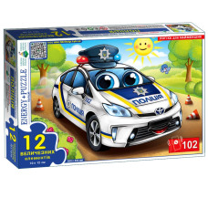 Пазл детский Полиция 88199, 12 крупных элементов