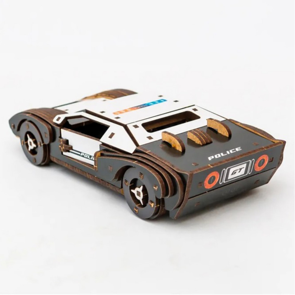 Дерев'яний 3D конструктор Fast car Gt Puz-26916, 164 деталей