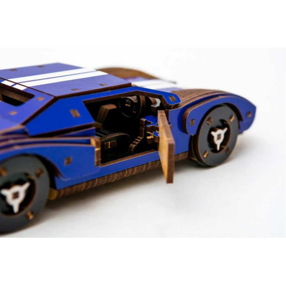 Дерев'яний 3D конструктор Fast car Gt Puz-26915, 164 деталей