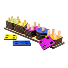 Дитячий сортер Фігури Монтессорі Puz-90320