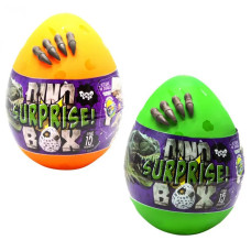 Набор креативного творчества в яйце "Dino Surprise Box" DSB-01-01U, 15 предметов для творчества