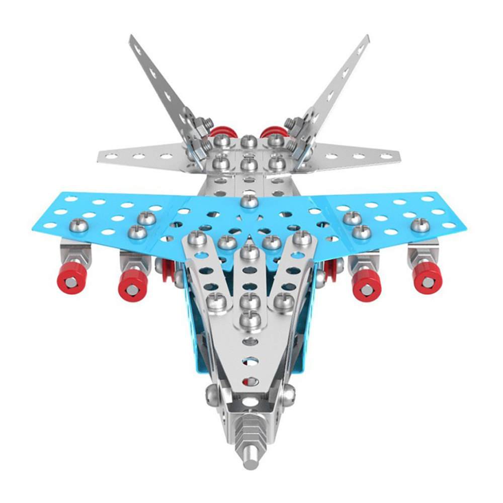 Дитячий металевий конструктор "Винищувач" 4937TXK 176 деталей