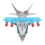 Дитячий металевий конструктор "Винищувач" 4937TXK 176 деталей