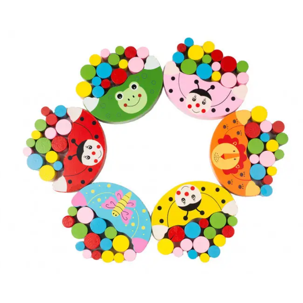 Дитяча іграшка балансир Сонечко MD 1276 дерев'яне