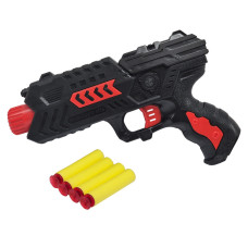 Бластер та мішень з підставкою "M55" з 4 м'якими патронами 930GG