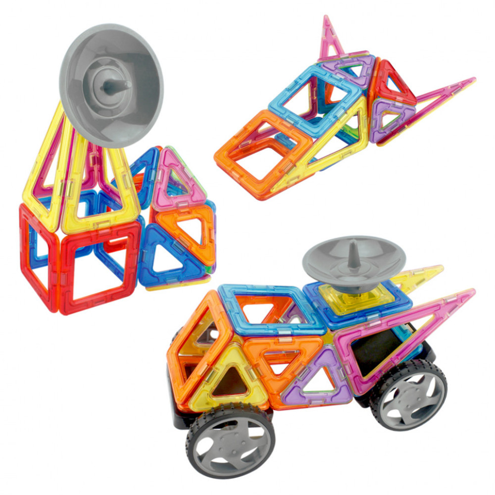 Дитячий магнітний конструктор LT5004, 24 деталі