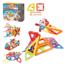 Дитячий магнітний конструктор LT5003 із 36 деталей