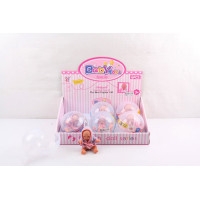 Маленькая кукла-пупс 9909-3 в колбе