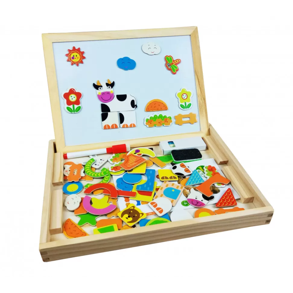 Развивающий набор первоклассника MD2083 деревянный