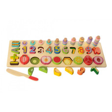 Развивающий набор первоклассника MD 2284 деревянный