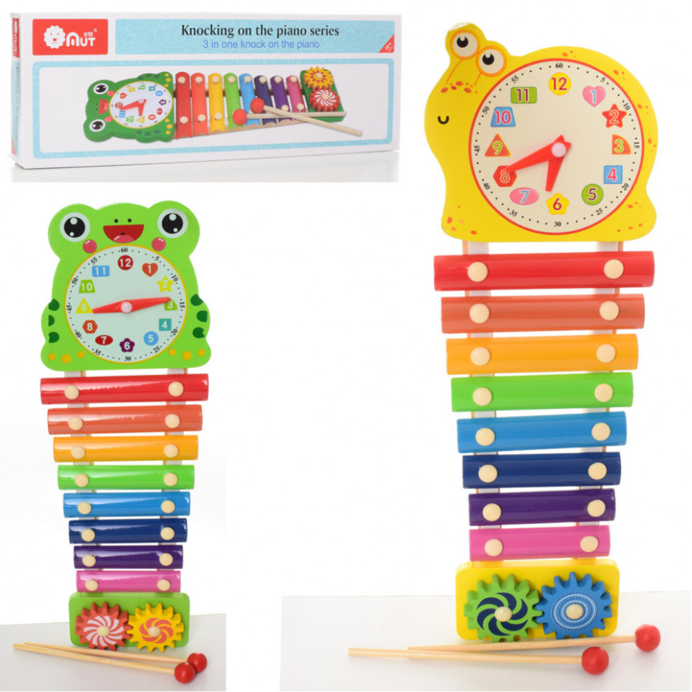 Детская игрушка Ксилофон MD 2170 деревянный