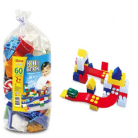 Детский конструктор „Юни-блок”-60 70101, 60 больших деталей