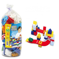 Дитячий конструктор „Юні-блок”-60 70101, 60 великих деталей