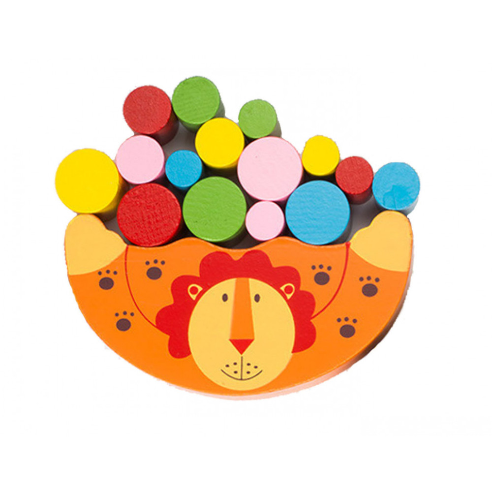 Дитяча іграшка балансир Сонечко MD 1276 дерев'яне