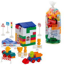 Дитячий конструктор "Лідер" №4 1-053, 150 великих деталей