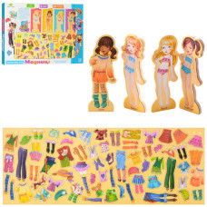 Дитяча гра Гардероб MD 1076 на магнітах