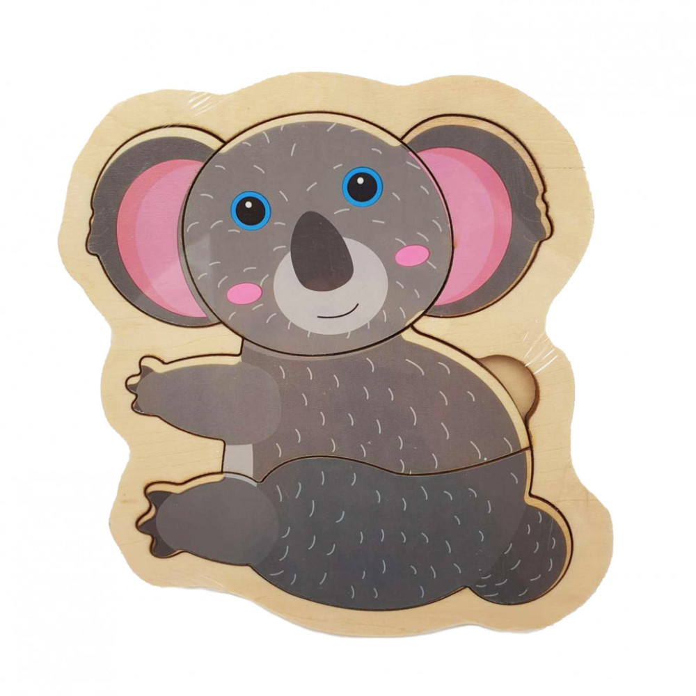 Дерев'яна іграшка Пазли MD 2283