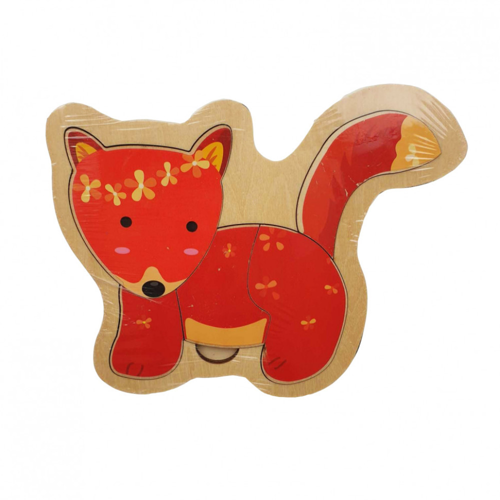 Дерев'яна іграшка Пазли MD 2283