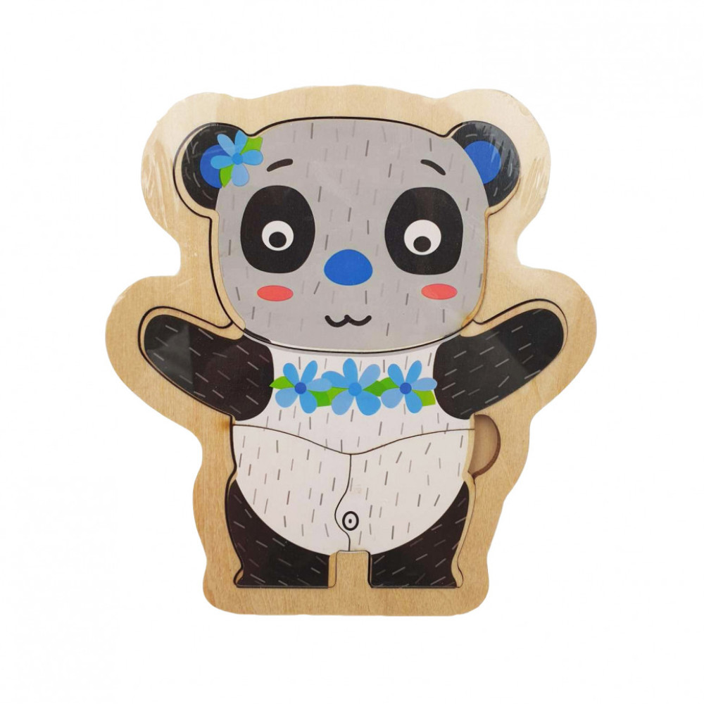 Дерев'яна іграшка Пазли MD 2283