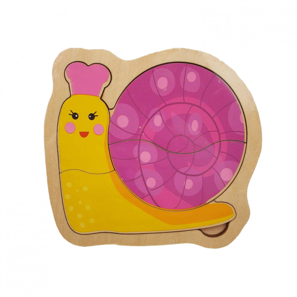 Дерев'яна іграшка Пазли MD 2283