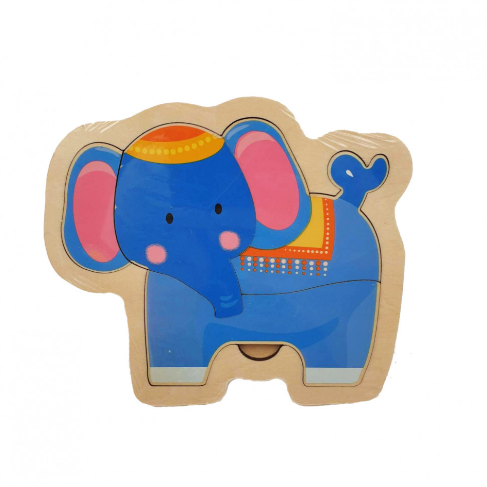 Дерев'яна іграшка Пазли MD 2283