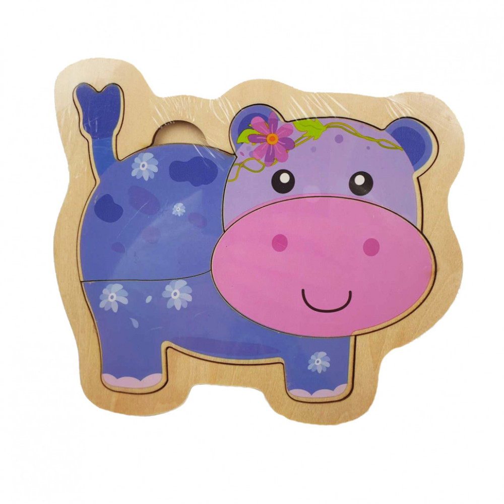 Дерев'яна іграшка Пазли MD 2283