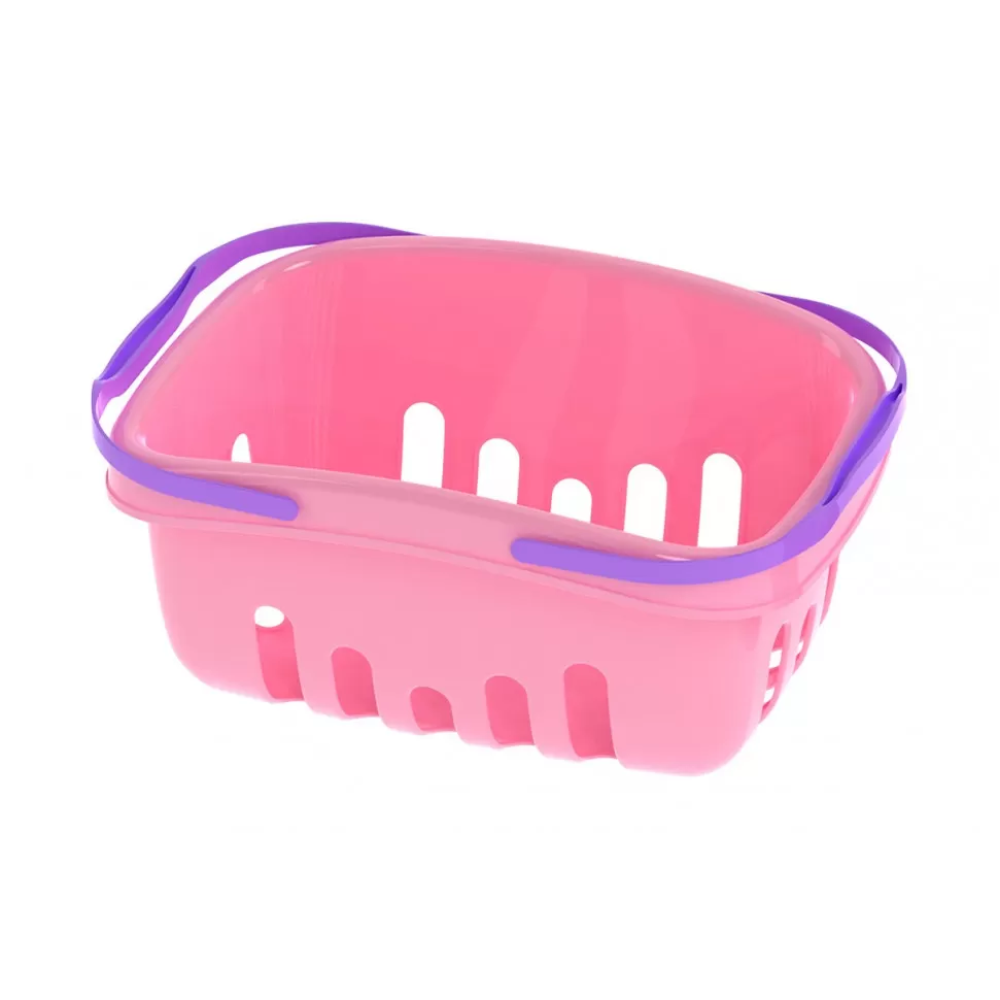 Игровой кухонный набор посуды 7181TXK с корзинкой