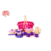 Детский игровой набор посуды 4449TXK, 26 элементов