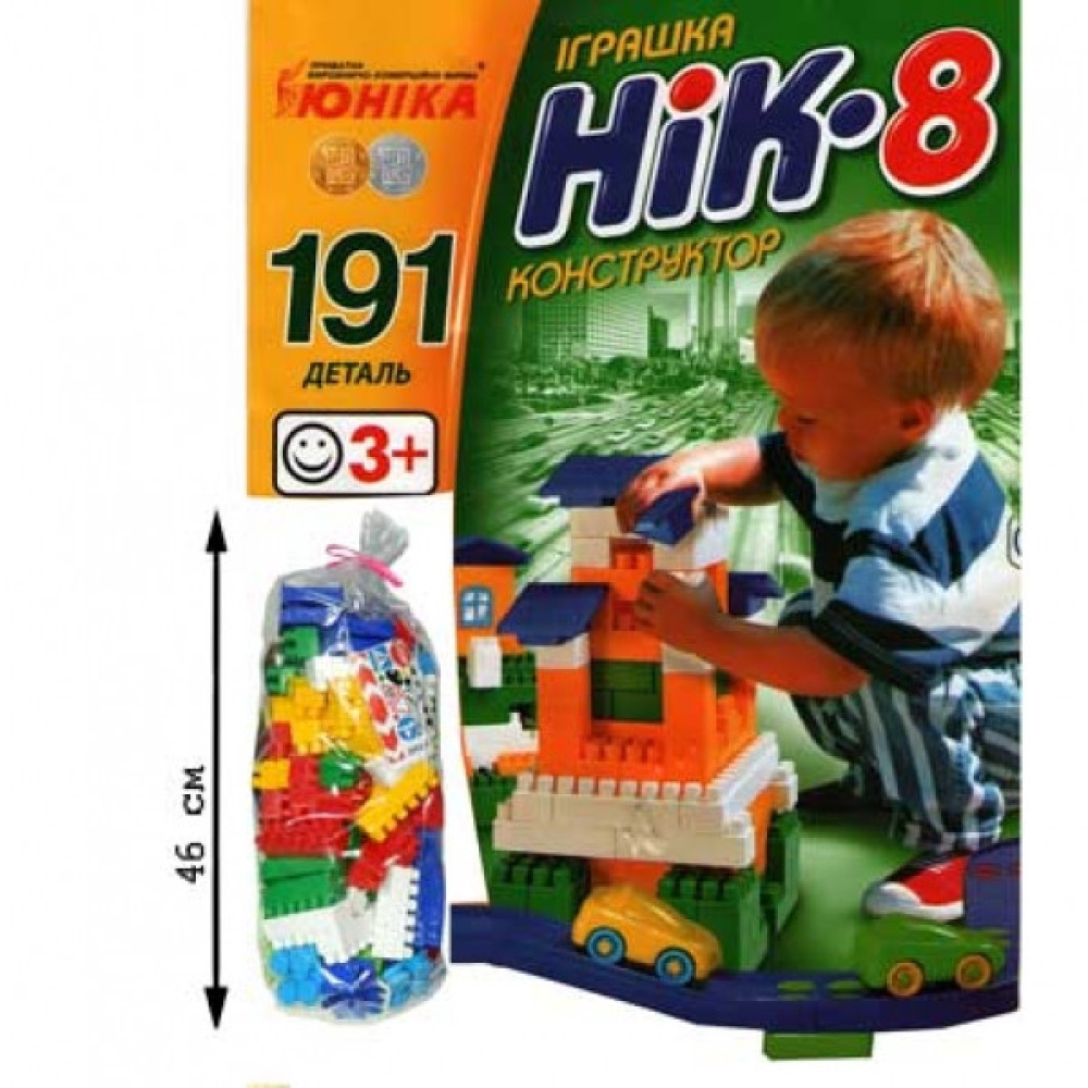 Дитячий конструктор НІК-8 70958, 191 Детальніше