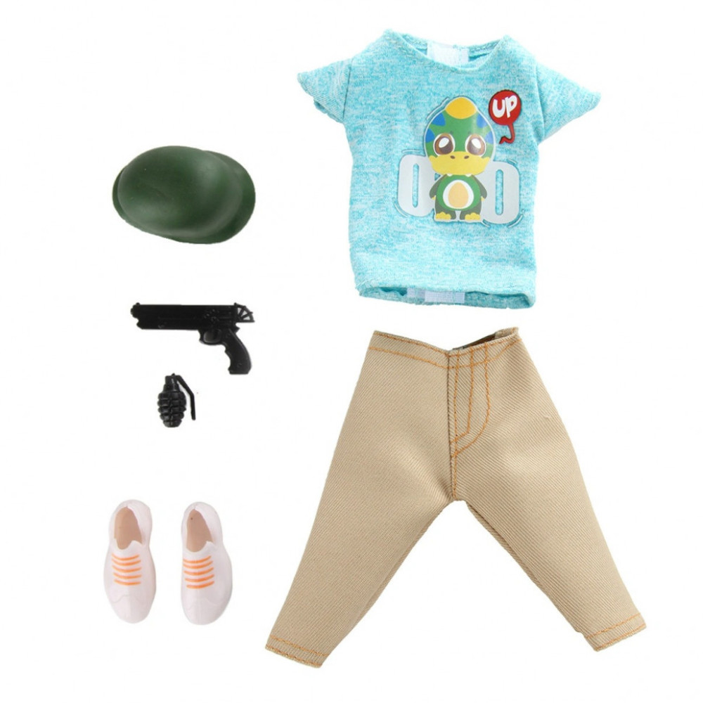 Лялька Кен у військовій формі DEFA 8412 на шарнірах