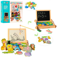 Розвиваюча іграшка Рибалка з дощечкою MD 2139 дерев'яна