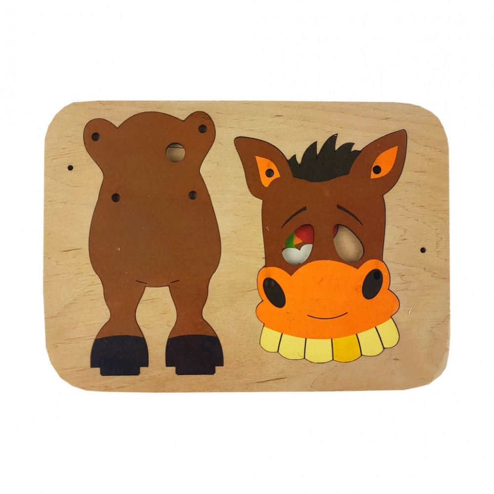 Дитячий конструктор "Коника" 172216 дерев'яний