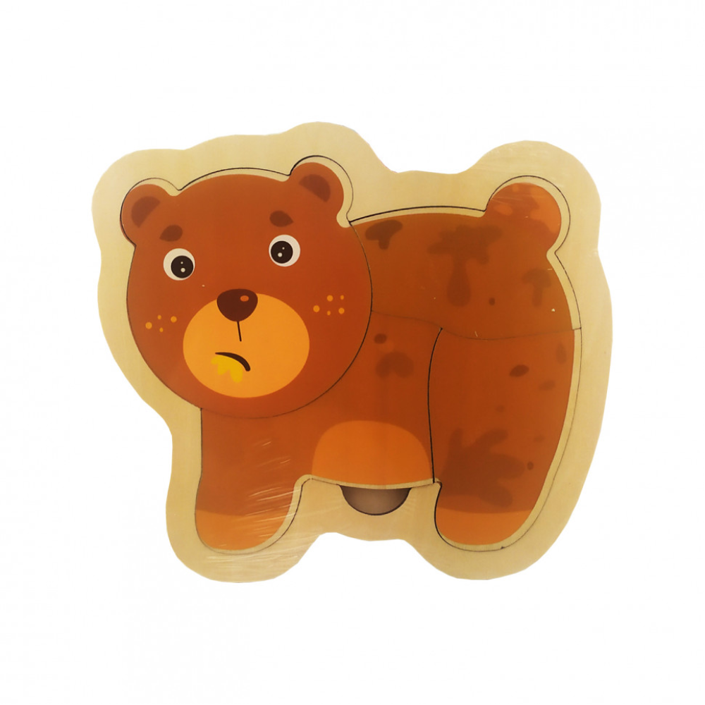 Дерев'яна іграшка Пазли MD 2283