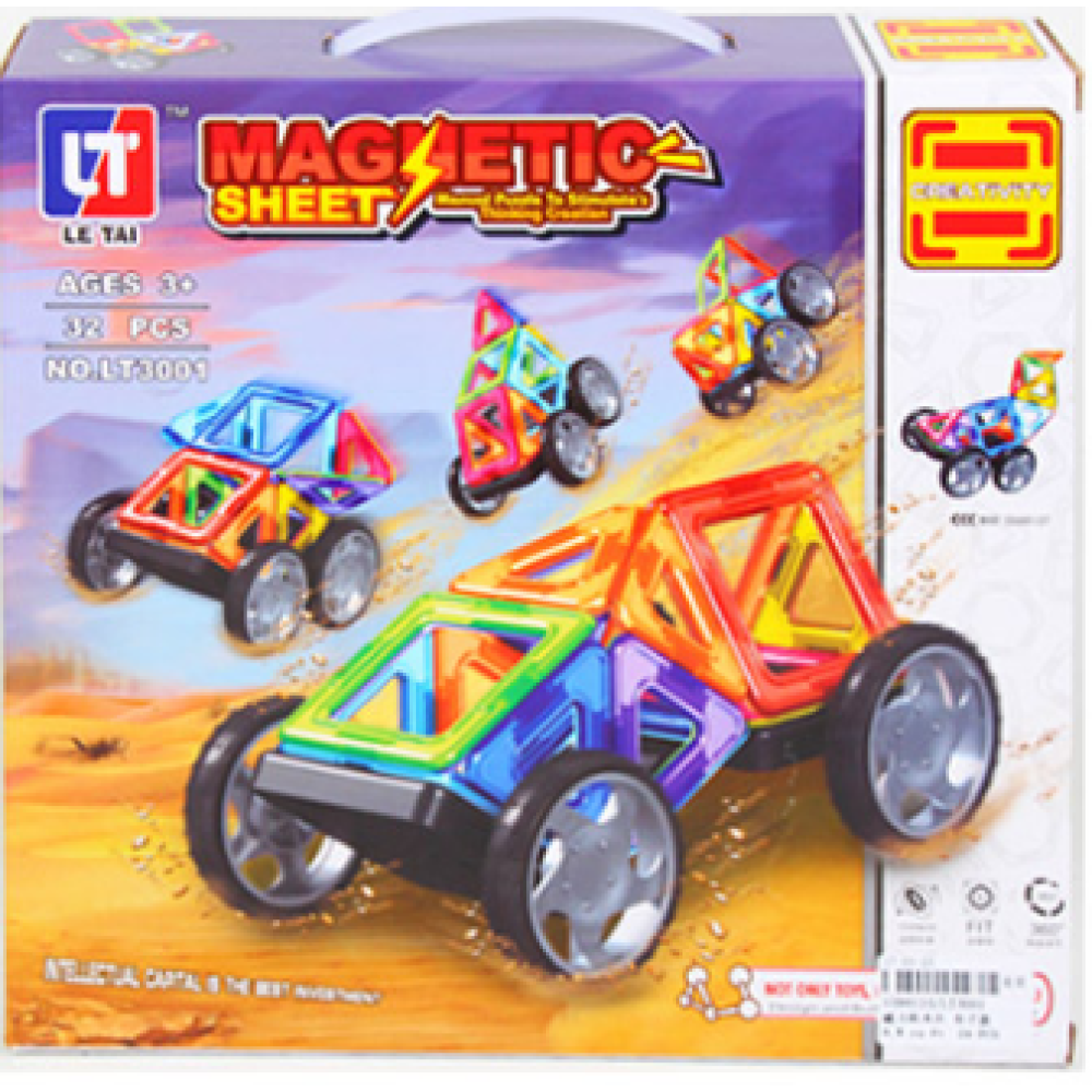 Магнітний конструктор LT3001 на 32 деталі