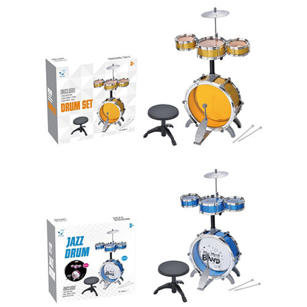 Барабанная установка 4008E-5/8008E-5,  4 барабана,стульчик