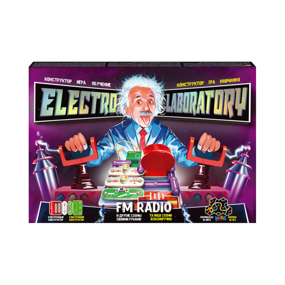Электронный конструктор "Electro Laboratory. Radio+Piano" Danko Toys ELab-01-03