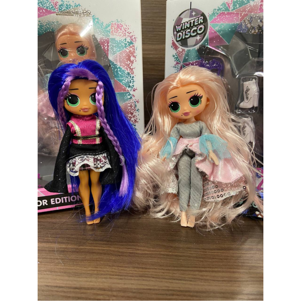 Игровой набор кукла NC2404 с  аксессуарами, 17 см